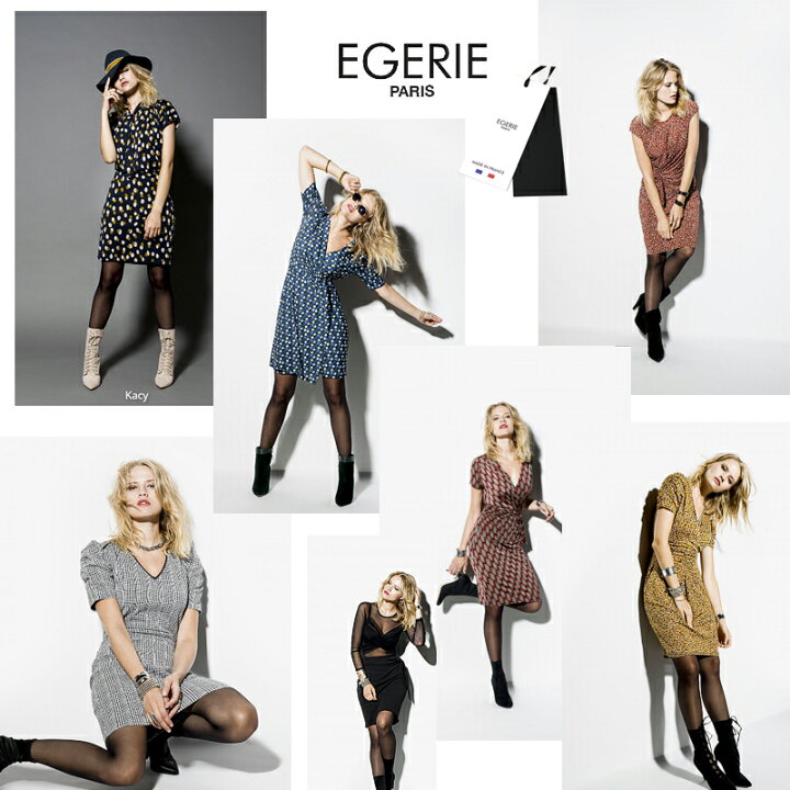 楽天市場 Egerie エジェリ カシュクールワンピース Alabama T1t2t3t4 7分袖 ひざ丈 花柄ボタニカル オフィス通勤パーティお食事会 ママ 大人レディース上品きれいめジャージー黒 春夏秋冬コーデ Alabama1901 おまかせ送料無料 ｂ ｓｔｙｌｅ