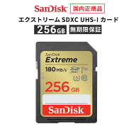 【安心のメーカー無期限保証】 256GB SDカード SDXC SanDisk サンディスク エクストリーム SD UHS-Iカー…