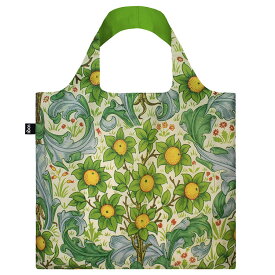 エコバッグ ローキー LOQI 正規品 Recycled Bag 世界で愛されるLOQI 撥水加工 トート型 大容量 折りたたみ トートバッグ MUSEUM Collection ウィリアム モリス/オーチャード、ディアル