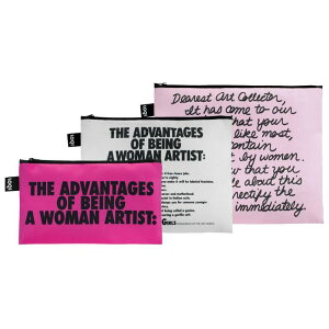 |[`Zbg [L[ LOQI Ki Zip Pockets Recycled EňLOQI t@Xi[t Wbv|[` G Wbp[|[` TCN Wbv|Pbg 3_Zbg MUSEUM Collection GUERRILLA GIRLS Q