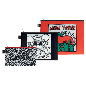 |[`Zbg [L[ LOQI Ki Zip Pockets Recycled EňLOQI t@Xi[t Wbv|[` G Wbp[|[` TCN Wbv|Pbg 3_Zbg MUSEUM Collection Keith Haring L[X