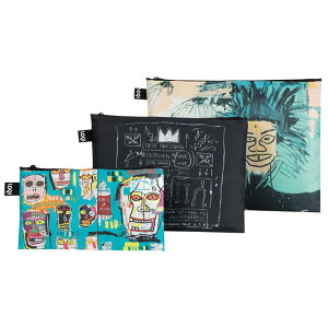 |[`Zbg [L[ LOQI Ki Zip Pockets Recycled EňLOQI t@Xi[t Wbv|[` G Wbp[|[` TCN Wbv|Pbg 3_Zbg MUSEUM Collection Jean-Michel Basquiat 