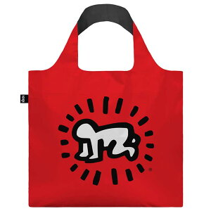 �܂肽���݃g�[�g �G�R�o�b�O ���K�i LOQI ���[�L�[ Recycled Bag ���E�ň������LOQI ���� �͂��� �R���p�N�g �傫�� �g�[�g�o�b�O �|�[�`�t�� KEITH HARING/Radiant Baby �L�[�X�E�փ����O/���f�B�A���g 