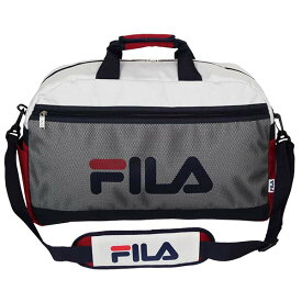 ボストンバッグ 修学旅行 高校生/FILA フィラ メッシュロゴ ボストンバッグ[fl-0001]部活 バッグ 合宿 スポーツバッグ 林間学校 キャンプ 3泊 2泊 男の子 男子 大人 メンズ 小学生 中学生 キッズ 斜めがけ スポーツブランド キッズ・ベビー・マタニティ ボストンバック 人気