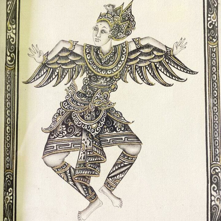楽天市場】【 春 新生活 限定セール 30%off 】 バリ絵画 人物画 