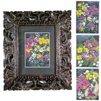 楽天市場】バリ 絵画 花鳥風月の通販 