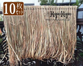 【 10枚まとめ買い 10％offクーポン付 】 アジアン 屋根 藁 バリ島製 アランアラン アジアン 屋根材 10枚 セット売り リゾート わら葺き わらぶき 屋根 ガゼボの屋根 ガゼホの屋根 海の家 海水浴場 イベント会場 リゾート アジアン バリ ホテル バリ風 店舗 装飾 資材