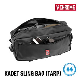 CHROME クローム KADET SLING BAG BLACK TARP カデット ウエストバッグ ボディバッグ 防水 【 送料無料 あす楽 】