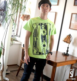 DemoTape(デモテープ)Tシャツ(ライムグリーン)-BPGTbk001tee-lm-G完-半袖カセットテープロックTシャツバンド音楽音源アメカジカジュアルかっこいいメンズレディースファッション大きめサイズ緑色春夏秋服コーデコットン綿100%【RCP】