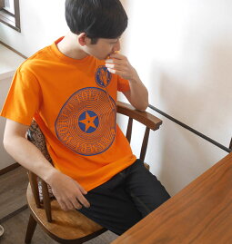 BambiWorldTourTシャツ(オレンジ)-BPGTsp004tee-or-Z完-半袖トップスROCKロックTシャツワールドツアーバンドTライブバックプリントアメカジメンズレディース男女兼用大きめサイズ蜜柑色春夏秋服コーデ【RCP】