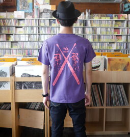 DrumRocker1(ドラムロッカー)Tシャツ(V.パープル)BPGTsp030tee-pu-じ完-半袖楽器ロックTシャツバンドTシャツかっこいいアメカジオリジナルメンズレディースユニセックス大きめサイズ紫色春夏秋服コーデコットン綿100%【RCP】