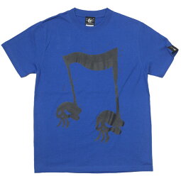 スカルオンプ2Tシャツ(ロイヤルブルー)BPGTsp039tee-rb-GR-半袖ロックTシャツドクロ髑髏音楽ROCKオリジナルデザインアメカジカジュアルメンズレディースユニセックス青色春夏秋服コーデTシャツ屋さんバンビ【RCP】