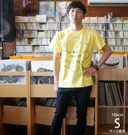 モクモクTシャツ(イエロー)-BPGTsp061tee-ye-Z△-半袖黄色雲空くもり空キャラクターイラスト落書きかわいい可愛いおしゃれアメカジカジュアルメンズレディースペアユニセックス大きいサイズ春夏秋服コーデTシャツ屋さんバンビ【RCP】