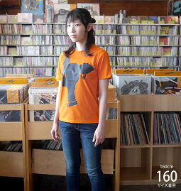 BambiMarkTシャツ(オレンジ)BPGTsp080tee-or-Z完-半袖橙色ばんび子鹿アニマルロゴマークかわいいオリジナルアメカジカジュアルメンズレディースユニセックス春夏秋服コーデコットン綿100%Tシャツ屋さんバンビ【RCP】