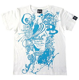 小悪魔ガールTシャツbastergreatbg007tee-Z完-半袖トップスコアクマイラストコラボアメカジ可愛いかわいいかっこいいメンズレディースユニセックスオリジナルプリントホワイトパープル大きいサイズ春夏秋服コーデバスターグレード【RCP】
