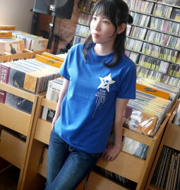 スカルスターTシャツ(ロイヤルブルー)TheGhostWritertgw017tee-rb-GR-半袖ロックTシャツSkullスカルドクロ骸骨星柄メンズレディースユニセックスアメカジオリジナル青色春夏秋服コーデ大きいサイズTシャツ屋さんバンビ【RCP】