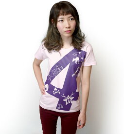 fateful4UネックTシャツ-TheGhostWriter-tgw024ut-G-半袖綿カットソーUKNYパンクTシャツロックTシャツメッセージかっこいいグラフィックオリジナルプリントメンズレディースピンクTシャツ屋さんバンビ春夏秋【RCP】