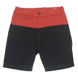 バイカラーストレッチショートパンツ-JOEYFACTORYジョーイファクトリー-ut-1428sh-GR-メンズボトムスハーフパンツショーツ短パンチノパン配色カジュアルアメカジファッションかっこいい春夏秋コーデ【RCP】