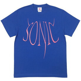 SONIC(ソニック) Tシャツ (ロイヤルブルー) a02-tee-rb -X- 半袖 ROCK ロックTシャツ バンドT 音速の 音楽 ミュージック かっこいい メンズ レディース 男女兼用 アメカジ オリジナルブランド 青色 コットン綿100% 大きいサイズ【RCP】