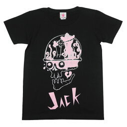 JACK(ジャック)UネックTシャツ-LPRa07ut-Z完-半袖黒色ブラックカットソースカルドクロエイリアンパンクロックTシャツハードコアアメカジカジュアルストリートオリジナルメンズレディースユニセックス男女兼用綿100%【RCP】
