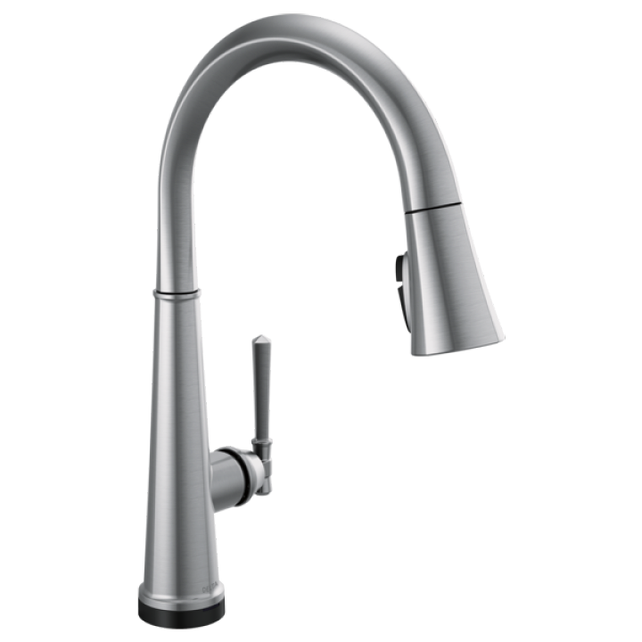キッチン 混合 タッチ水栓 節水 ステンレス 奥行23.8×吐水口高24.4cm 2年保証 デルタ エメライン/Emmeline 9182T-AR-PR-DST | ビーキューブ楽天市場店 キッチン 混合 タッチ水栓 節水 ステンレス 奥行23.8×吐水口高24.4cm 2年保証 デルタ エメライン/Emmeline 9182T-AR-PR-DST | ビーキューブ楽天市場店