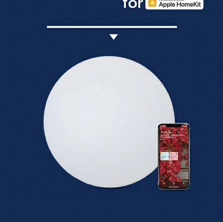 楽天市場】LEDシーリングライト スマートトークライコン for Homekit 