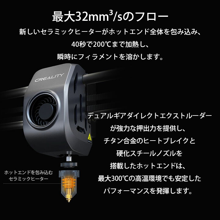楽天市場】Creality K1 MAX 3Dプリンター 印刷 速度600mm/s 本体 光 