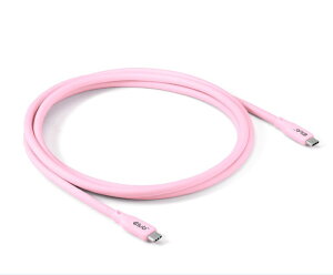 �������K�i Club 3D USB4 Type-C �V���R�� �P�[�u�� iPhone15�Ή� �}���[�d �r�f�I 4K60Hz �f�[�^ 20Gbps PowerDelivery�Ή� 240W(48V/5A) �I�X/�I�X 2m �z���C�g �u���[ �s���N �I�����W ����܂Ȃ� ���炩�� 2�N