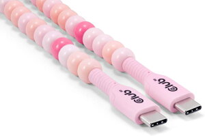 Ki Club 3D USB Type-C r[Y P[u iPhone 15 / 16 480Mbps PowerDeliveryΉ 60W(20V/3A) IX/IX 2m sN u[ WG[P[u 2Nۏ