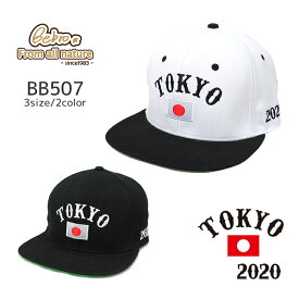 BB507 観戦 応援 グッズ 帽子 キッズ ビッグ 3サイズ お土産 スポーツ ゴルフ TOKYO キャップ 東京 記念品