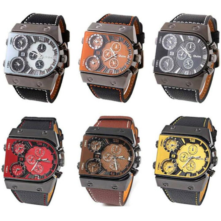 楽天市場 3 Movt腕時計 メンズ 腕時計 ビッグフェイス仕様 クオーツ Fashion腕時計 メンズ ラウンド オシャレ シンプルカジュアル ビジュアル シルバー 安い 新品 ステンレス合金スチール デザインとけい ケイロス