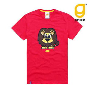 �y���K�i�zPANCOAT �p���R�[�g �L�����N�^�[ T-�V���c POPLION T-SHIRTS (LOLLIPOP RED) ���� �� T�V���c �����Y ���f�B�[�X