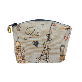 化粧ポーチ ポーチ ゴブラン BBポーチ小 花柄 日本製 ベル・ブランシェ [532154]