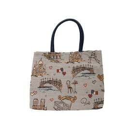 ゴブラン トート バッグ 日本製 ベル・ブランシェ [592551]