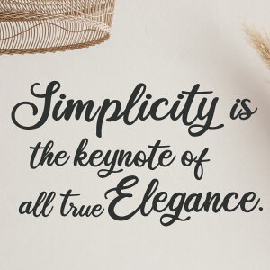 y]ʎ pfUCiEH[XebJ[zSimplicity is the keynote of all true elegance./Vv͑SẴGKX̌B