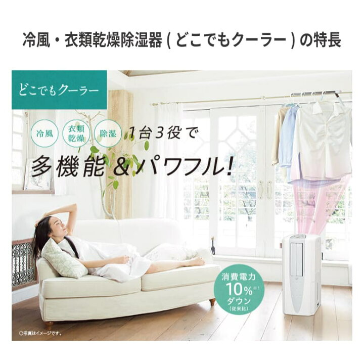 楽天市場】コロナ 冷風機 衣類乾燥 除湿機 CDM-1024-AS どこでも 