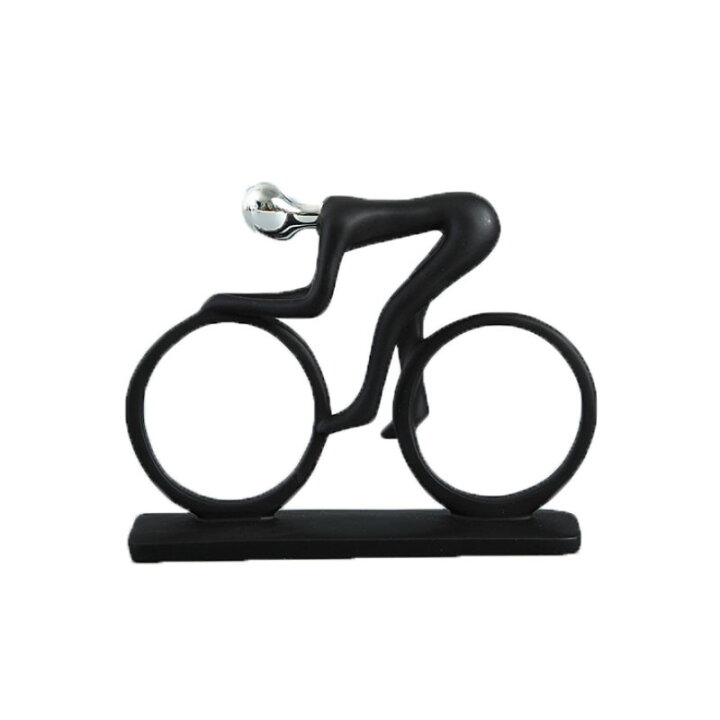 シンプルな自転車用の御飾り