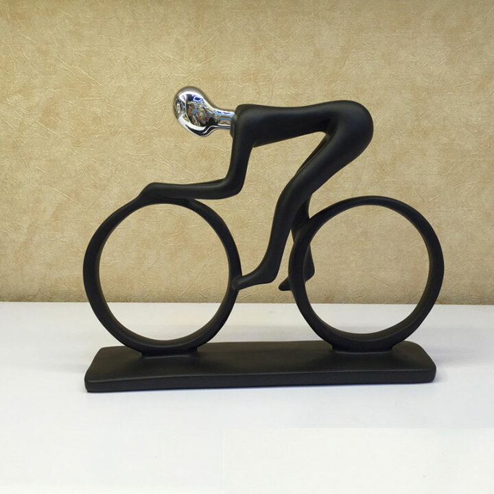 シンプルな自転車用の御飾り