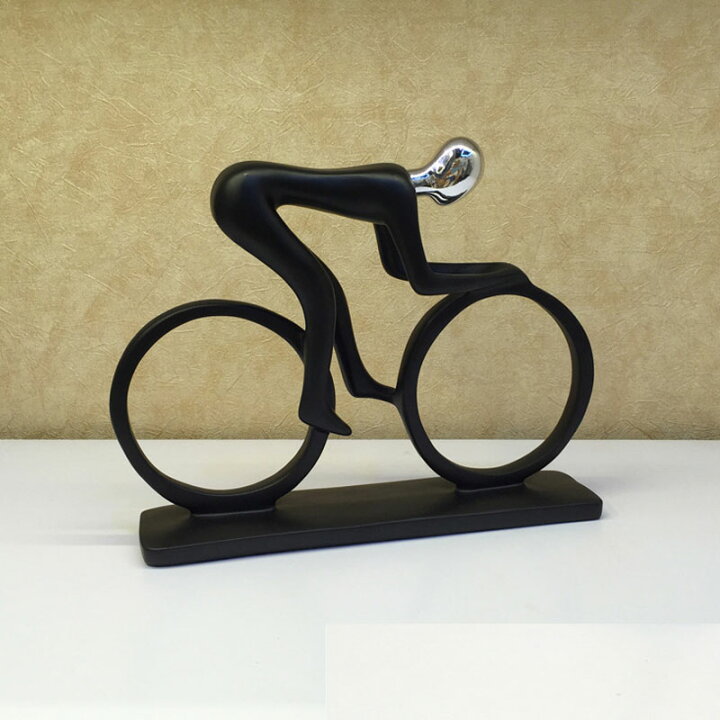 シンプルな自転車用の御飾り