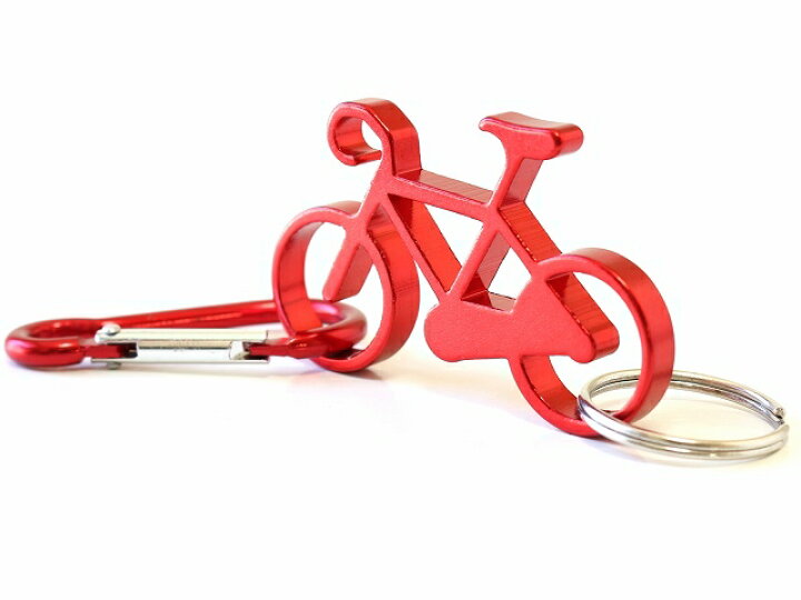 楽天市場 送料無料 ポッキリ 1000円 2個セット キーホルダー 自転車 カラビナ キーホルダー ロードバイク ボトルオープナー 栓抜き 自転車 サイクリング ツーリング キーホルダー 自転車 車 鍵 キー 栓抜き キーホルダー アルミ キーリング 自転車好き
