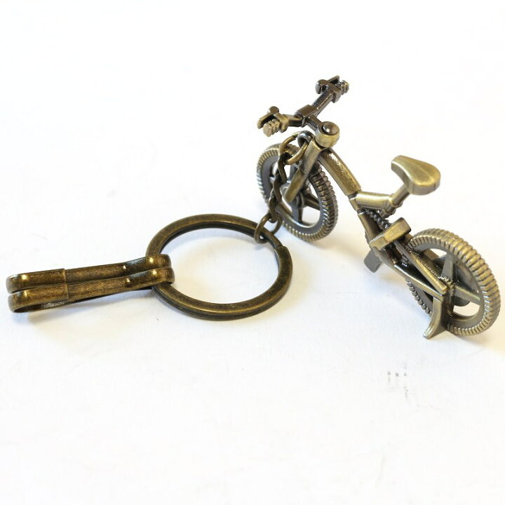 楽天市場 自転車 車 鍵 キーホルダー キーリング メンズ かぎ おしゃれ 自転車 レトロ ミニチュア雑貨 自転車モチーフ アンティーク調 ビンテージ風 メンズ レディース かわいい 財布 バッグ小物 バッグチャム ブチプレゼント ポッキリ 1000円 おしゃれ プレゼント