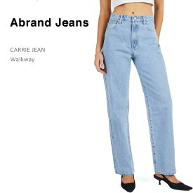 Abrand Jeans エイブランド A CARRIE JEAN High Rise Relax Straight Walkwayワイドパンツ ワイド デニム ハイウエストジーンズ ハイライズ レディースパンツ レディースデニム