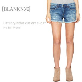 【SALE】BLANK NYC（ブランクニューヨーク）LITTLE QUEENIE CUT OFF SHORT No Tell Motelショートデニム/ショートパンツ/ダメージデニム