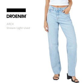 【SALE】DR DENIMドクターデニム ARCH Stream Light Used レディース ジーンズ ストレート ストレートデニム レディースジーンズ パンツ レディース ジーパン ドクターデニム