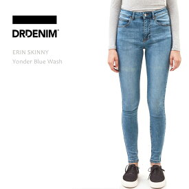 【SALE】DR DENIM（ドクターデニム）ERIN HIGH RISE SKINNY Yonder Blue Wash ハイライズデニム スキニーデニム インディゴデニム