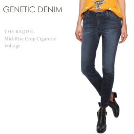 【SALE】Genetic Denim（ジェネティック・デニム） The Raquel Mid-Rise Crop Cigarette Voltage/ヴィンテージグレースキニー/カラーデニム