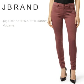 【SALE】J Brand（ジェイブランド・ジェーブランド）485 Mid-Rise Super Skinny Madameスキニー カラーデニム レッドデニム スーパースキニー