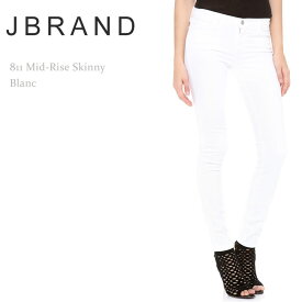 【SALE】J Brand（ジェイブランド・ジェーブランド）811 MID-RISE SKINNY LEG Blancカラーデニム/ホワイトデニム/スキニーデニム