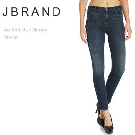 【SALE】J Brand（ジェイブランド・ジェーブランド）811 MID-RISE CLOSE CUT SKINNY Stormスキニー/カラーデニム/スーパースキニー