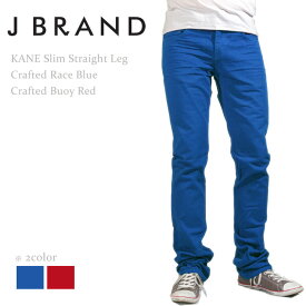 【SALE】J Brand（ジェイブランド・ジェーブランド） KANE Slim Stright Leg Crafted Race Blue/Crafted Buoy Red